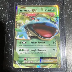 Venusaur EX 1/108 XY Evolutions NM Ultra Rare Pokemon Card C41 - Image 1