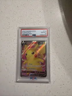 PSA 10 Pikachu V 170/185 Pokemon Vivid Voltage Holo Graded Card - Image 1