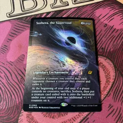 MTG Sothera, the Supervoid #0360 Foil, Showcase, Edge of Eternities Mythic Card - Image 1