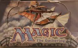 MTG: TEMPEST empty Booster Pack display box; minimal wear, NO CARDS, 1997 - Image 2