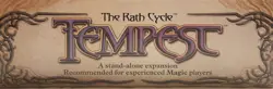 MTG: TEMPEST empty Booster Pack display box; minimal wear, NO CARDS, 1997 - Image 3
