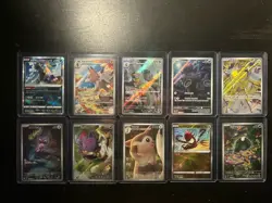 Lot of 10 Illustration Rare / Art Rare Pokemon Cards Japanese & English - Image 1