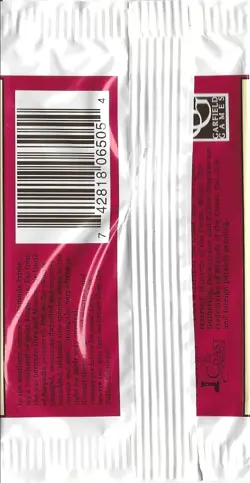 MTG: FALLEN EMPIRES empty Booster Pack wrapper; PERFECT opening, NO CARDS, 1994 - Image 2