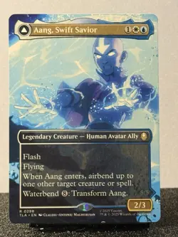 Aang, Swift Savior (0298) (Borderless) Avatar: The Last Airbender Regular - Image 1