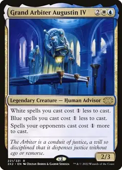 Grand Arbiter Augustin IV Custom Commander Deck MTG Magic the Gathering - Image 1