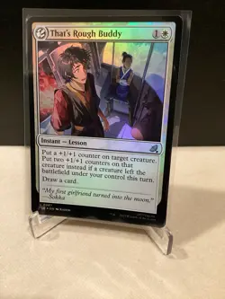 That's Rough Buddy Avatar: The Last Airbender: Eternal-Legal 87 Foil NM - Image 1