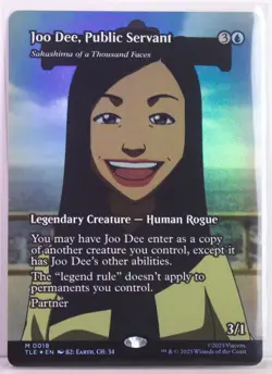 Joo Dee, Public Servant [New, Near Mint] Borderless *Foil* {Avatar MTG} - Image 1