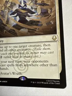 Avatar’s Wrath - N/M Avatar The Last Airbender Magic The Gathering MTG - Image 4