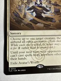 Avatar’s Wrath - N/M Avatar The Last Airbender Magic The Gathering MTG - Image 5