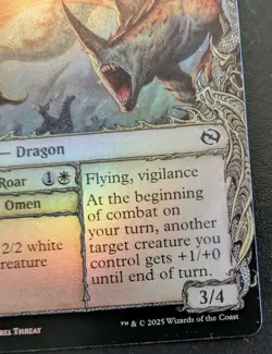 Riling Dawnbreaker (Showcase) 0292 TDM Foil Common Tarkir: Dragonstorm MTG - Image 5