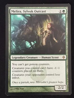 1x MTG Melira, Sylvok Outcast - New Phyrexia (NPH) #115 - Magic the Gathering - Image 1