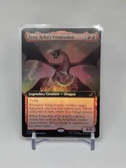 Fang, Roku's Companion (Extended Art) (FOIL) Avatar ATLA Magic (mtg) - Image 1