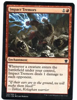 Impact Tremors C Dragons of Tarkir 140 LP - Image 1