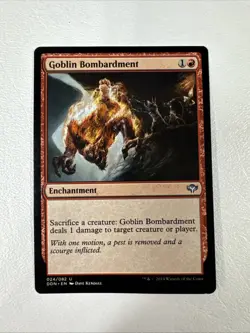Goblin Bombardment - LP Regular #24 Duel Decks: Speed vs. Cunning MTG - Image 1