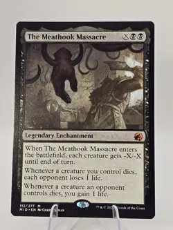 The Meathook Massacre Innistrad: Midnight Hunt Regular - NM- CLEAN - Image 1