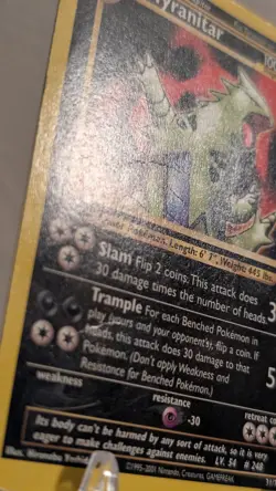 Tyranitar 31/75 Pokemon Neo Discovery Non Holo - Image 3