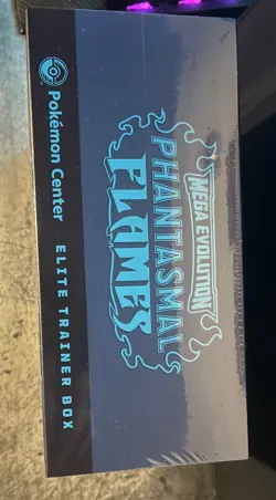 Phantasmal Flames Pokemon Center Elite Trainer Box ETB SEALED - Image 5