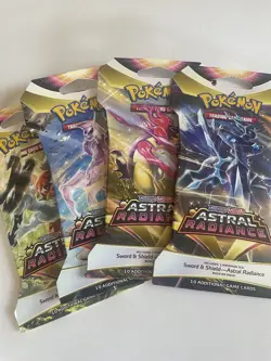 Pokemon TCG Astral Radiance booster pack sleeved new - Image 1