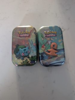 Pokemon TCG Kanto Friends Mini Tins - Empty x2 - Image 1