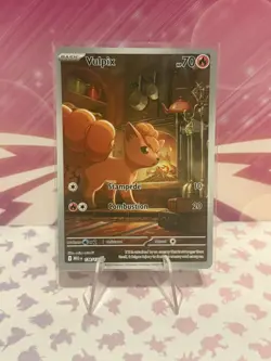 Pokemon TCG Vulpix 138/132 Mega Evolutions Mint Condition - Image 1