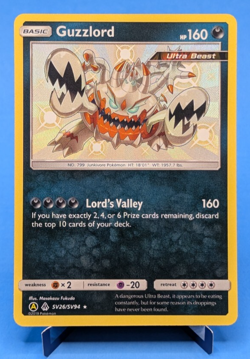 Guzzlord SV26/SV94 Pokemon TCG 2019 Hidden Fates Shiny Vault Rare Holo Near Mint - Image 1