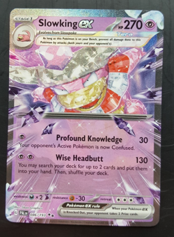 Slowking ex - 086/193 - Paldea Evolved SV02 Double Rare Holo Pokemon TCG - NM - Image 1