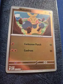2025 Pokemon Mega Evolutions Reverse Holo Makuhita #72/132 - Image 1
