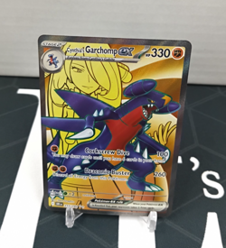 Cynthia's Garchomp ex 215/182 Destined Rivals Holo Pokemon TCG - Image 1