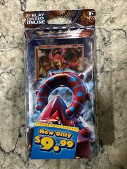 Pokemon XY Steam Siege Gears Of Fire Theme Deck Volcanion New Sealed - Image 1