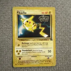 Pokemon Pikachu TCG Black Star Promo #4 the First Movie Promo - Image 1