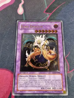 King Dragun FET-EN036 Ultimate Rare 1st Edition - Image 1