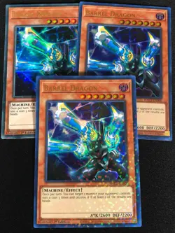 Yugioh Barrel Dragon HAC1-EN006 1ST Ultra x3 (NM) - Image 1