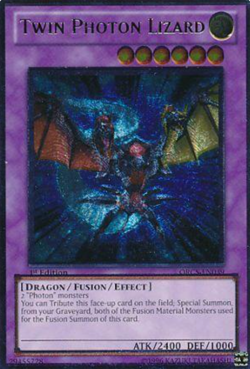 1X VLP Ultimate Rare - Twin Photon Lizard - ORCS-EN039 1st Edition - Image 1
