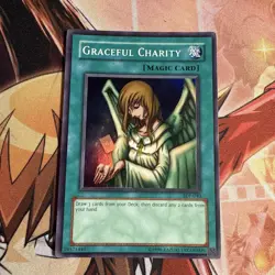 *** GRACEFUL CHARITY *** SUPER RARE (LP) SDP-040 YUGIOH! - Image 1