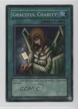 Graceful Charity Unlimited YuGiOh Starter Deck Pegasus #SDP-040 2003 - Image 1