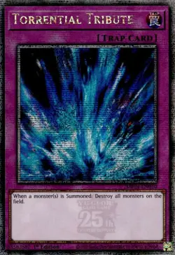 Yugioh! Torrential Tribute - MP24-EN010 - Quarter Century Secret Rare - 1st Edit - Image 1