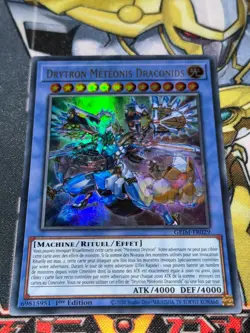 CARTE Yu Gi Oh DRYTRON METEONIS DRACONIDS GEIM-FR029 1ere edition - Image 1