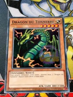 CARTE Yu Gi Oh DRAGON DU TONNERRE MRD-FR097 25TH - Image 1