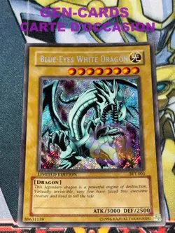 CARTE Yu Gi Oh DRAGON BLANC AUX YEUX BLEUS BPT-003 BLUE-EYES WHITE 2 - Image 1