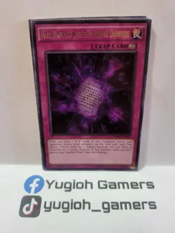 Yu-Gi-Oh Dark Contract With The Eternal Darkness Rare Light Played - Image 1