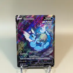 Pokemon TCG Vaporeon V SWSH181 Promo SWSH Black Star Promo Card Near Mint ?????? - Image 2