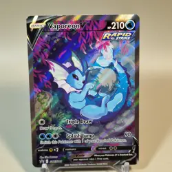 Pokemon TCG Vaporeon V SWSH181 Promo SWSH Black Star Promo Card Near Mint ?????? - Image 3