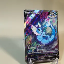 Pokemon TCG Vaporeon V SWSH181 Promo SWSH Black Star Promo Card Near Mint ?????? - Image 4