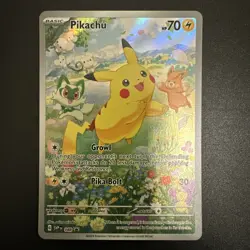 Pikachu SVP 088 Black Star Promo Scarlet And Violet Pokemon Card Near Mint - Image 1