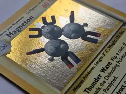 Magneton 9/130 Base Set 2 Rare Holo Pokemon Card WOTC 2000 - Excellent - Image 3