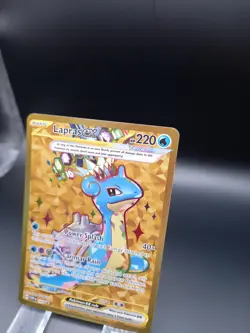 Lapras ex 164 Terapagos UPC Black Star Promo Pokemon Card! - Image 3
