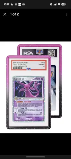 Graded Guard Nebula PSA Card Case Protector Limited Edition IN HAND BRAND NEW X2 - Image 2