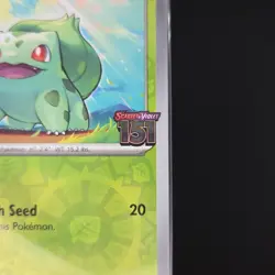 Pokemon TCG Card Bulbasaur 001/165 S&V 151 Best Buy Stamped Promo - Sealed - Image 3
