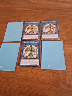 Yu Gi Oh Curious ,The Lightsworn Dominion EXFO EN091 Playset 3 cards - Image 1