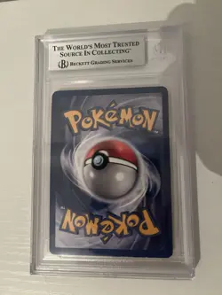 Pokemon Card WOTC Dark Charizard 4/82 Holo Base Set Rare Vintage Beckett 7.5 - Image 2